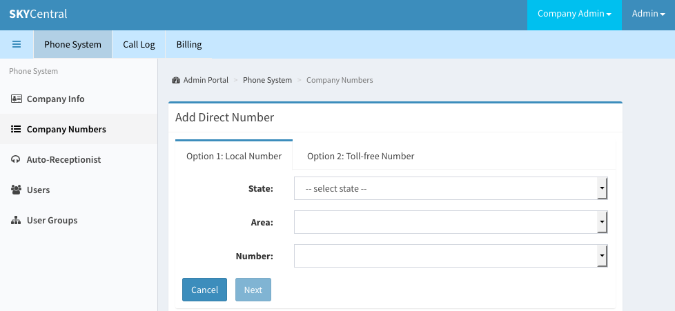 SkyCentralCompanyNumOptions.png